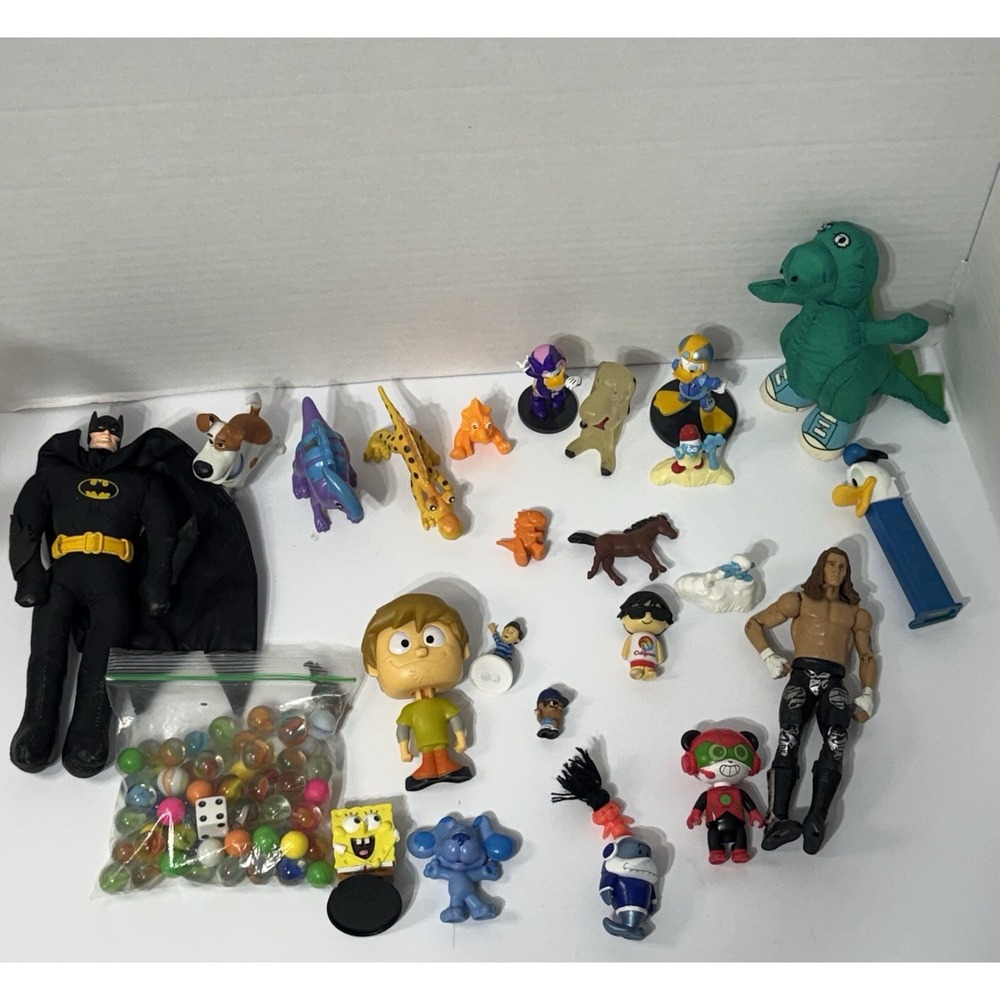 Huge Mixed Lot Of Random Figures & Toys - Vary In Shape In Sizes